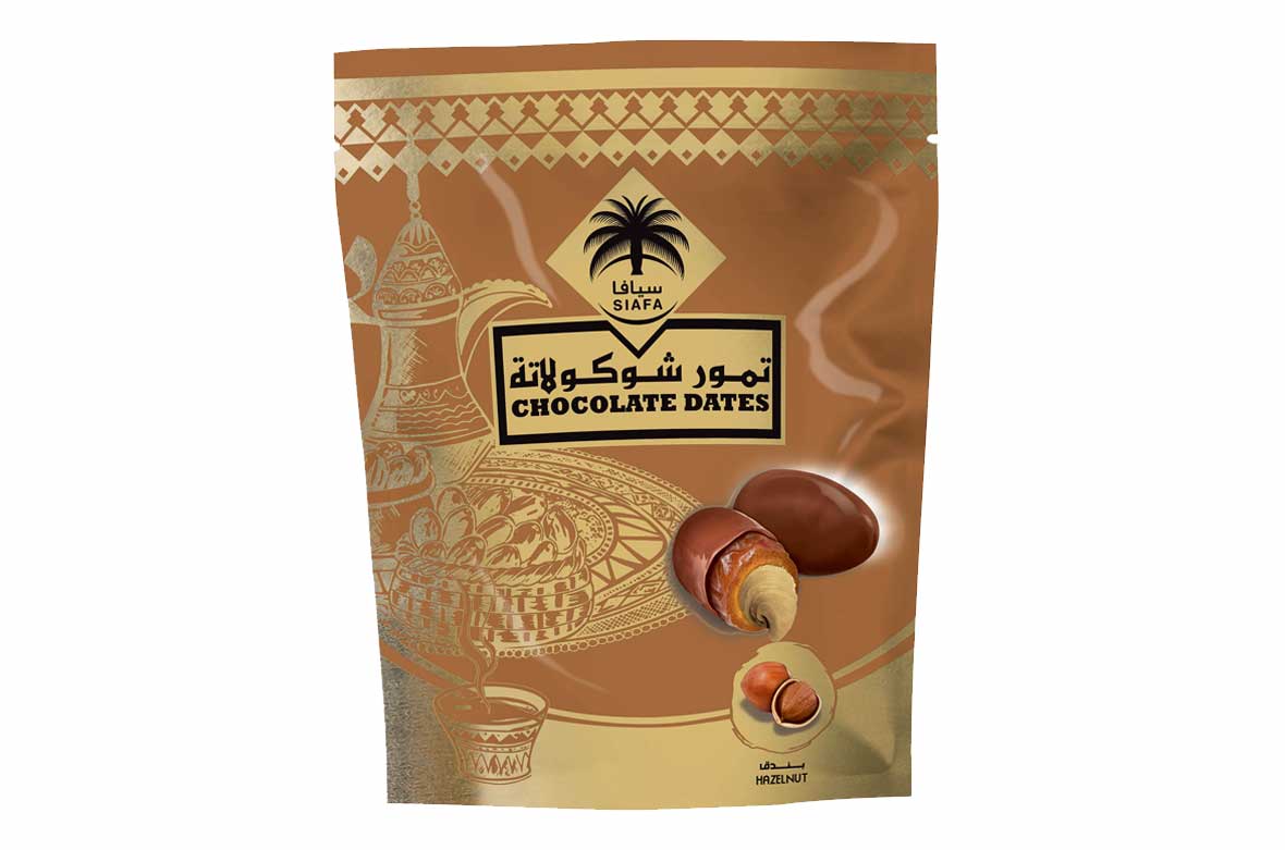 Финики с миндалем в шоколаде Chocolate Dates Assorted 100 гр